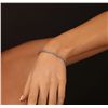 Image 1 : 10KT White Gold 2.23ctw Diamond Tennis Bracelet