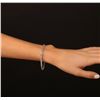 Image 3 : 10KT White Gold 2.23ctw Diamond Tennis Bracelet
