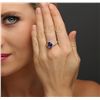 Image 3 : 14KT Yellow Gold 2.06ct Tanzanite and Diamond Ring