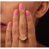 Image 2 : 14KT Rose Gold 7.16ct Opal and Diamond Ring