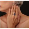 Image 3 : 14KT White Gold 3.82ct Tanzanite and Diamond Ring