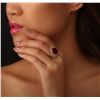 Image 3 : 14KT Yellow Gold 9.72ct Ruby and Diamond Ring