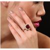 Image 3 : 14KT Yellow Gold 9.79ct Ruby and Diamond Ring