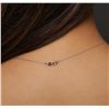Image 3 : 14KT White Gold 8.36ct Black Diamond Pendant With Chain