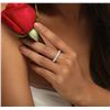 Image 3 : 14KT White Gold 2.01ctw Diamond Ring