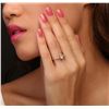 Image 2 : 14KT Yellow Gold 1.17ctw  Pear Cut Diamond Ring