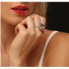 Image 2 : 14KT White Gold 14.45ct Morganite and Diamond Ring