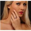 Image 2 : 14KT White Gold 1.56ct Ruby and Diamond Ring