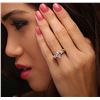 Image 3 : 14KT Two-Tone 1.43ctw Marquise Cut Diamond Ring