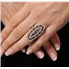 Image 3 : 14KT White Gold 1.49ctw Diamond Ring