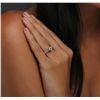 Image 3 : 14KT White Gold EGL Certified 1.53ctw Diamond Ring