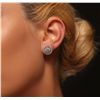 Image 3 : 14KT White Gold 2.34ctw Diamond Earrings