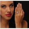 Image 3 : 14KT White Gold 2.10ctw Diamond Ring