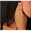 Image 2 : 18KT White Gold 1.40ctw Diamond Ring