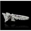 Image 4 : 18KT White Gold 1.40ctw Diamond Ring