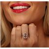 Image 3 : 14KT White Gold 3.01ct Morganite and Diamond Ring