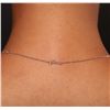 Image 3 : 14KT White Gold 0.75ct Diamond Pendant
