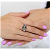 Image 4 : 14KT White Gold 10.2mm Pearl and Diamond Ring