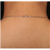 Image 3 : 14KT White Gold 24.20ct Blue Star Sapphire and Diamond Pendant with Chain