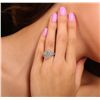 Image 2 : 14KT White Gold 1.94ctw Diamond Ring