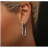 Image 3 : 14KT White Gold 4.19ctw Diamond Earrings