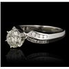 Image 5 : 14KT White Gold 1.26ct I-1/ J Diamond Ring