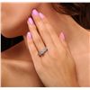 Image 1 : 18KT White Gold 1.31ctw Diamond Ring
