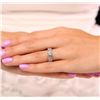 Image 2 : 18KT White Gold 1.31ctw Diamond Ring