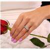 Image 3 : 18KT White Gold 1.31ctw Diamond Ring