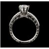 Image 6 : 18KT White Gold 1.31ctw Diamond Ring