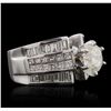 Image 5 : 18KT White Gold 4.56ctw Diamond Ring