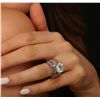 Image 4 : 18KT White Gold 8.06ctw EGL USA Certified Diamond Ring