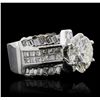 Image 6 : 18KT White Gold 8.06ctw EGL USA Certified Diamond Ring