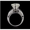 Image 7 : 18KT White Gold 8.06ctw EGL USA Certified Diamond Ring