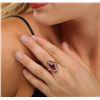 Image 3 : 14KT Rose Gold 1.97ct Ruby and Diamond Ring