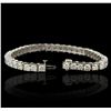 Image 5 : 14KT White Gold 12.85ctw Diamond Tennis Bracelet