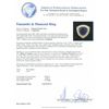 Image 7 : 14KT Yellow Gold 19.10ct GIA Certified Tanzanite and Diamond Ring