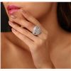 Image 3 : 14KT White Gold 1.58ctw Diamond Ring