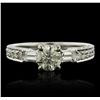 Image 4 : 18KT White Gold 1.65ctw Diamond Ring
