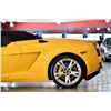 Image 8 : 2008 Yellow Lamborghini Gallardo Convertible