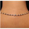 Image 3 : 14KT and 18KT Yellow Gold 23.14ct Tanzanite, Sapphire and Diamond Necklace