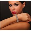 Image 2 : 10KT Yellow Gold 8.31ctw Diamond Bracelet