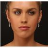 Image 1 : 18KT White Gold 4.89ctw Diamond Earrings