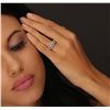 Image 2 : 18KT White Gold 1.64ctw Diamond Ring