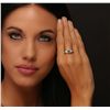 Image 1 : 14KT White Gold 1.06ct I1/Brown Diamond Ring