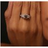 Image 2 : 14KT White Gold 1.06ct I1/Brown Diamond Ring