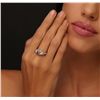 Image 3 : 14KT White Gold 1.06ct I1/Brown Diamond Ring