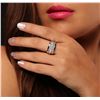 Image 3 : 14KT White Gold 1.51ctw Diamond Ring