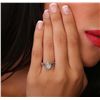 Image 2 : 18KT White Gold EGL Certified 1.52ctw Diamond Ring