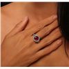 Image 1 : 14KT White Gold 4.88ct Ruby and Diamond Ring